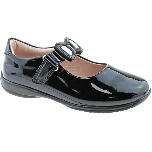 Lelli Kelly LK8800 (DB01) Black Patent Colourissima F Fitting School Shoes