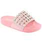 Lelli Kelly LK9915 (AC01) Rosa Vittoria Pearlescent Slider Sandals