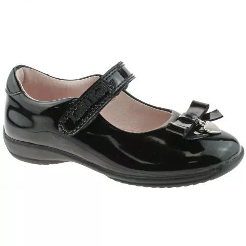 Lelli Kelly LK8215 (DB01) Georgia Black Patent School Shoes F Fitting