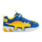 Bull Boys DNAL4510 Triceratopo Royal Blue Light Up Dinosaur Trainers