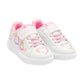 Lelli Kelly MLAA4017 (BI01) Mia White Sequined Heart Faux Leather Trainers