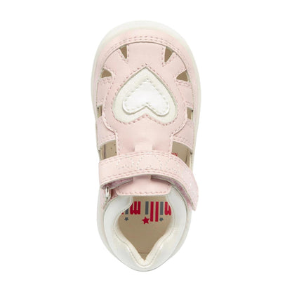 Lelli Kelly MXCA4124 (RO01) Hope Rosa Heart Soft Leather Sandals Shoes