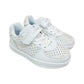 Lelli Kelly LKAA4013 (BI01) Cinzia White Faux Leather Mesh Diamante Trainers