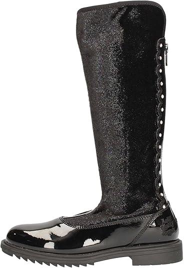 Lelli Kelly LK7664 (DB01) Magiche Black Diamante Zip Up Boots