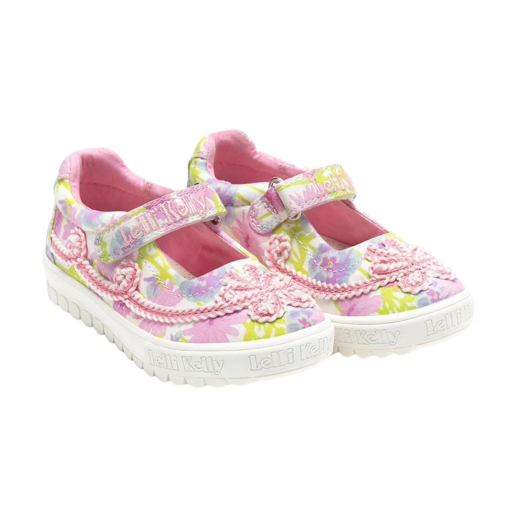 Lelli Kelly Girls LK4950 Asia Canvas Dolly Shoes