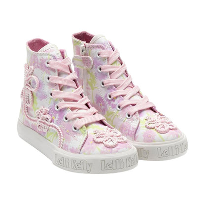 Lelli Kelly Girls Canvas Baseball Boots Asia LK4948 (MU01)