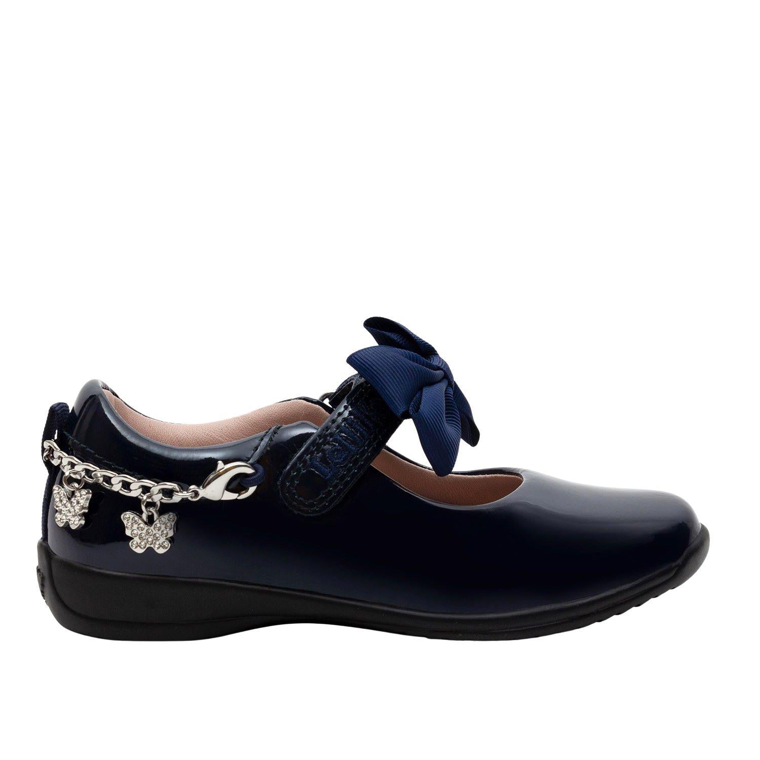 Lelli Kelly LK8490 Izzy F Fit Black Patent School Shoes – Lelli