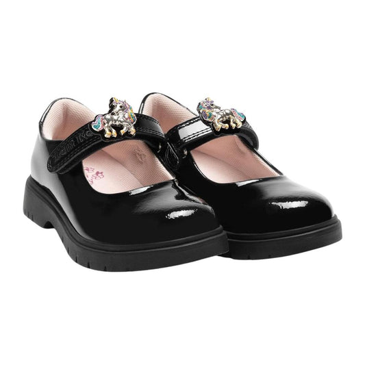 Lelli Kelly LK8913 NE03 Bella Black Patent School Shoes