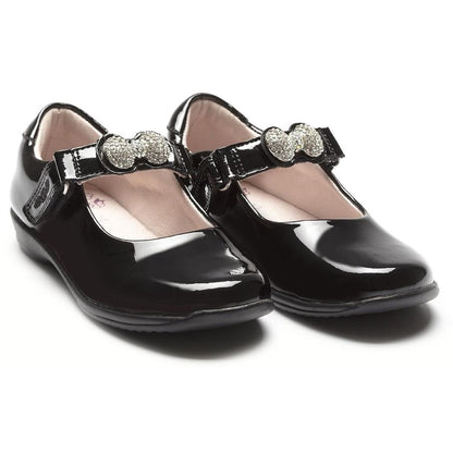 Lelli Kelly LK8304 (DB01) Mandy Black Patent Leather School Shoes