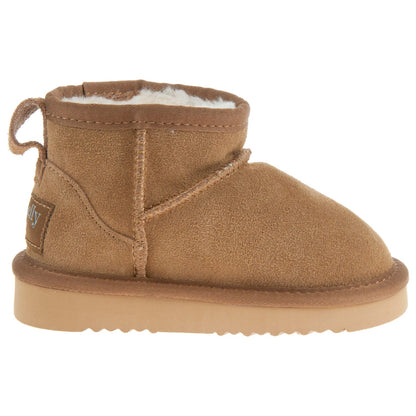 Lelli Kelly Giulia Warm Lined Brown Suede Ankle Boot LK2262 (EJ01) UK11.5/EU30