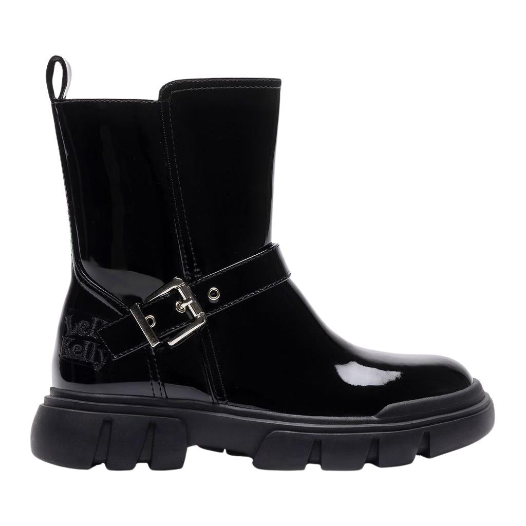 Lelli Kelly LKHH5301 Tessa Side Zip Black Patent Boots