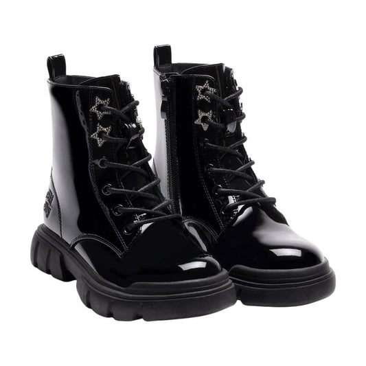 Lelli Kelly LKHH5300 Malika Side Zip Black Patent Boots