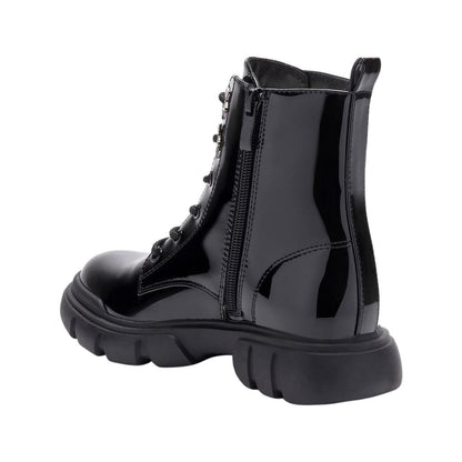 Lelli Kelly LKHH5300 Malika Side Zip Black Patent Boots