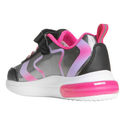 Lelli Kelly Clarissa Light Up Trainers Black Pink LKAL2231