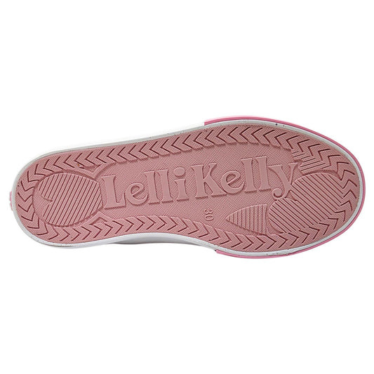 Lelli Kelly Silver Cressida Glitter Baseball Boots LK4923 (AG01)