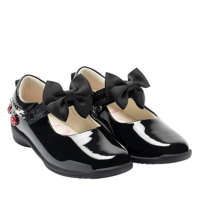 Lelli Kelly Ladybird F Fit Patent School Shoes LKSA8493