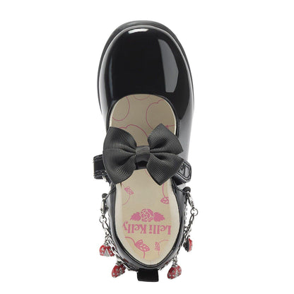 Lelli Kelly Ladybird F Fit Patent School Shoes LKSA8493