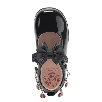 Lelli Kelly Ladybird G Fit Patent School Shoes LKSA8496
