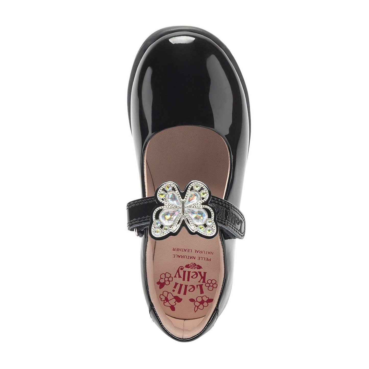 Lelli Kelly Selena F Fit Patent School Shoes LKSO8464