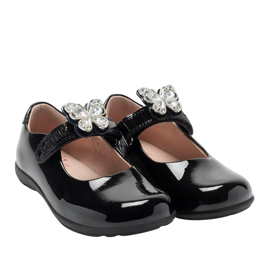 Lelli Kelly Selena G Fit Patent School Shoes LKSO8484
