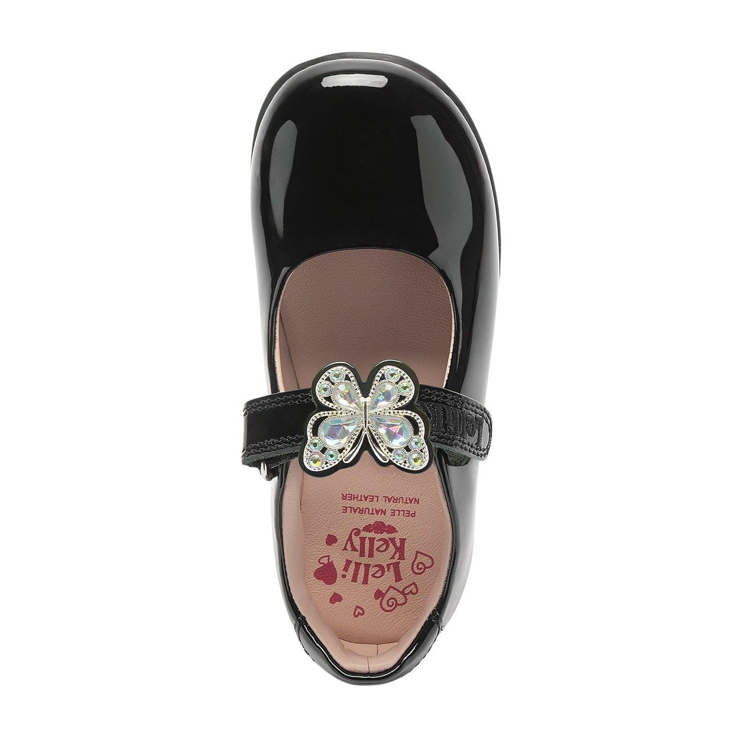 Lelli Kelly Selena G Fit Patent School Shoes LKSO8484