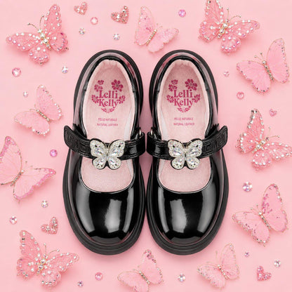 Lelli Kelly Selena Patent School Shoes LKSO8964