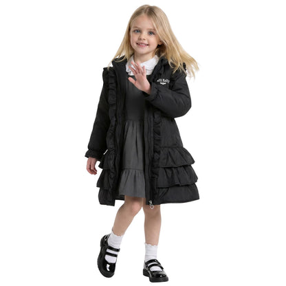 Lelli Kelly Bella Ruffled Hooded Shower Proof Coat