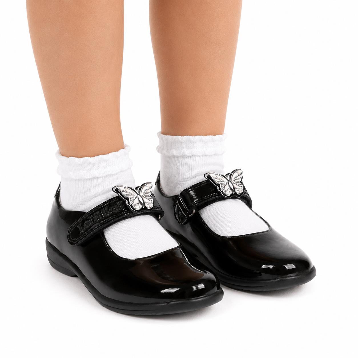 Lelli Kelly LK8925 NE03 Delilah Black Patent School Shoes