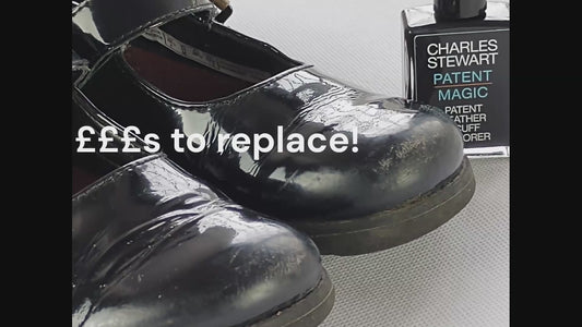 Patent Leather Scuff Restorer Black Liquid Gloss